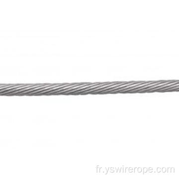 ROPE DE VIEUX AISI 304 en acier inoxydable 1x7 3,0 mm